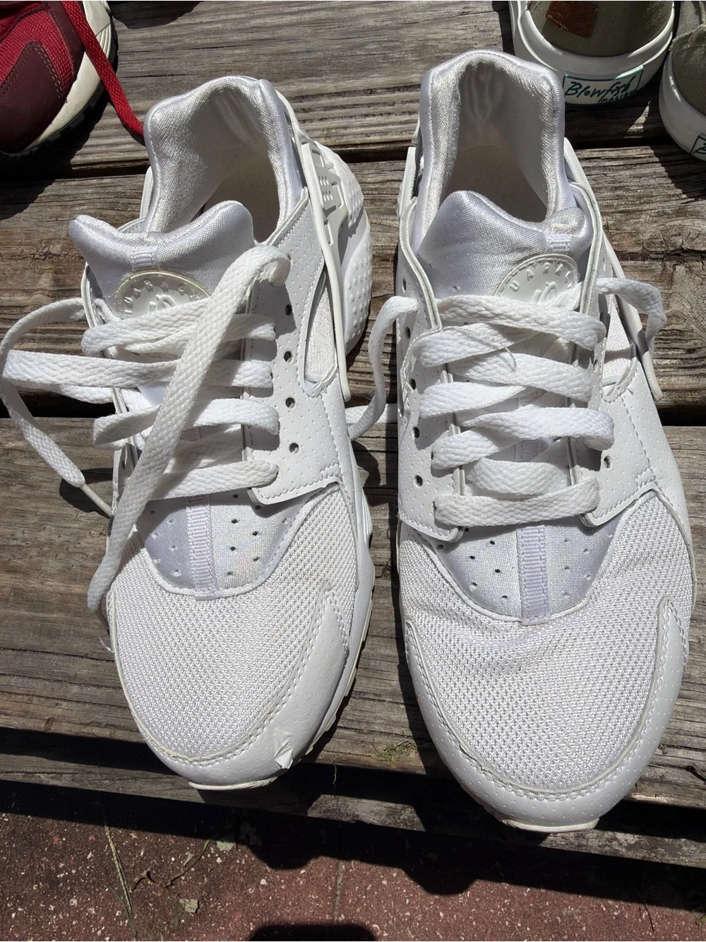 Nike Huarache All-White Men's Casual Sneakers